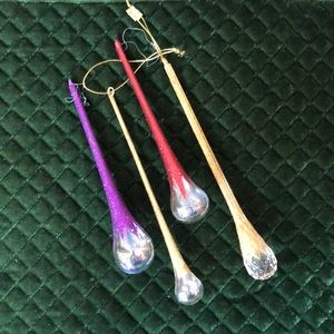 Christmas Ornaments Icicle Teardrop